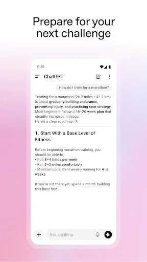 ChatGPT Android app screenshot 3