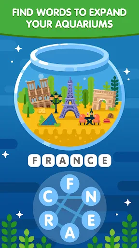 Word Search Sea: Offline Games Android app screenshot 2