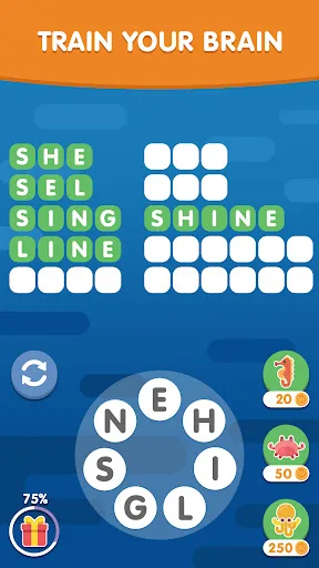 Word Search Sea: Offline Games Android app screenshot 5