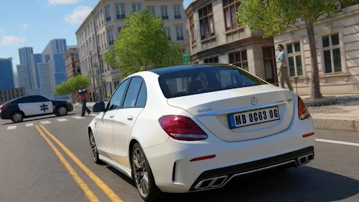 Car Simulator C63 Android app screenshot 4