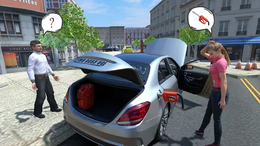 Car Simulator C63 Android app screenshot 6