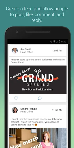 Holler Android app screenshot 2