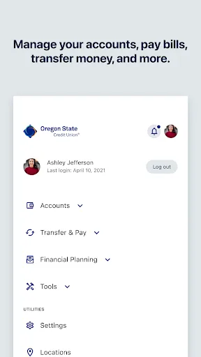 Oregon State Credit Union Android app screenshot 4