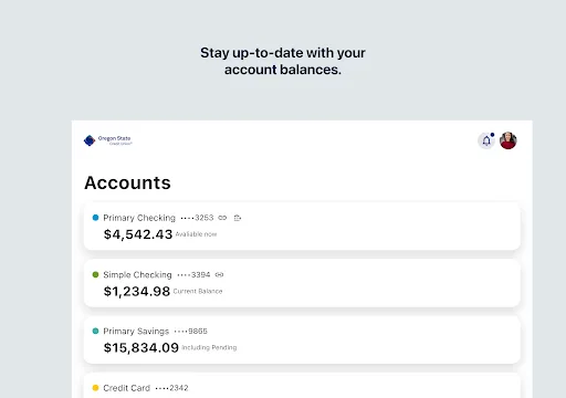 Oregon State Credit Union Android app screenshot 6