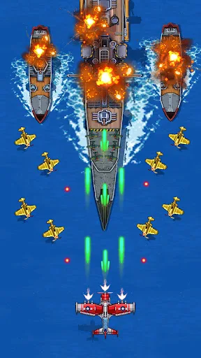 1945 Air Force: Plane Shooter Android app screenshot 2