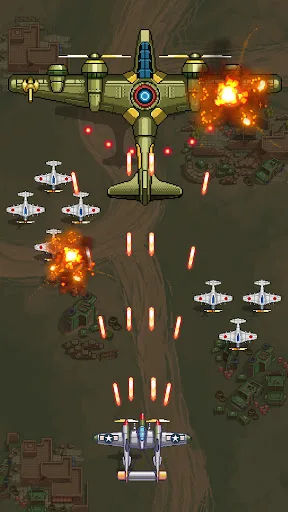 1945 Air Force: Plane Shooter Android app screenshot 5