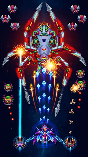Galaxiga: Galaxy Arcade Game Android app screenshot 3