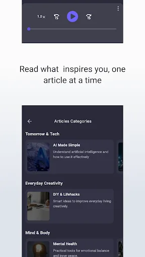 DailyBlum: Wellness & Habits Android app screenshot 4