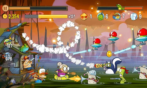 Swamp Attack Android app screenshot 3