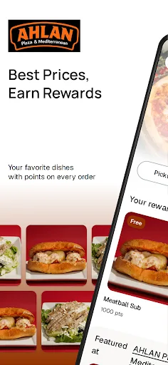 AHLAN Pizza & Mediterranean Android app screenshot 1