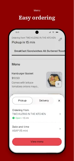 Two Kuzins in the Kitchen Android app screenshot 3