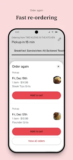 Two Kuzins in the Kitchen Android app screenshot 4