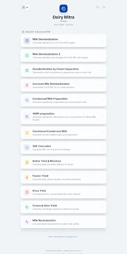 Dairy Mitra Android app screenshot 1