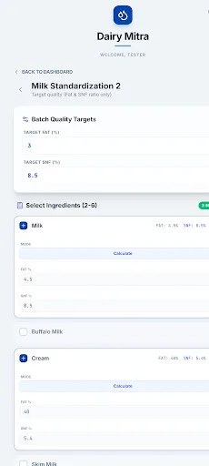 Dairy Mitra Android app screenshot 2