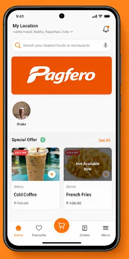 Pagfero Android app screenshot 1