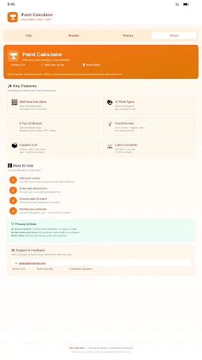 Paint Calc - Wall & Cost Android app screenshot 6