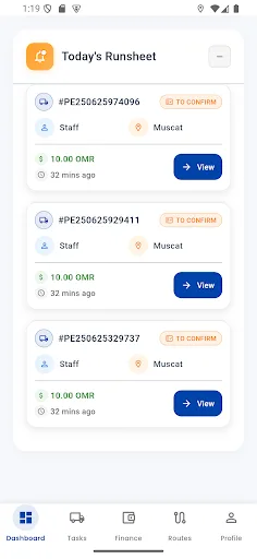 ParcelExpress Driver App Android app screenshot 6