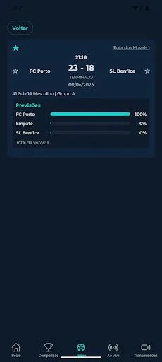 Paredes Handball Cup Android app screenshot 3
