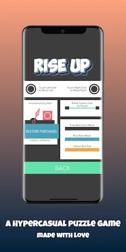 Rise Up Android app screenshot 2