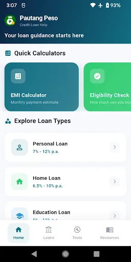 Pautang Peso: Credit Loan Calc Android app screenshot 5
