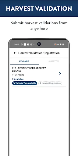MN DNR Licensing Android app screenshot 4