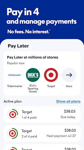 PayPal - Pay, Send, Save Android app screenshot 3