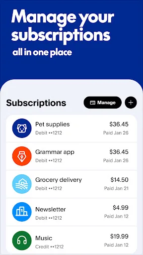 PayPal - Pay, Send, Save Android app screenshot 6