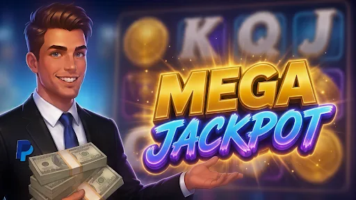 Paypal Slots: 777 Vegas Casino Android app screenshot 1