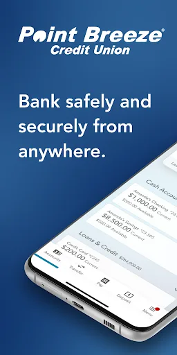 Point Breeze Credit Union Android app screenshot 1