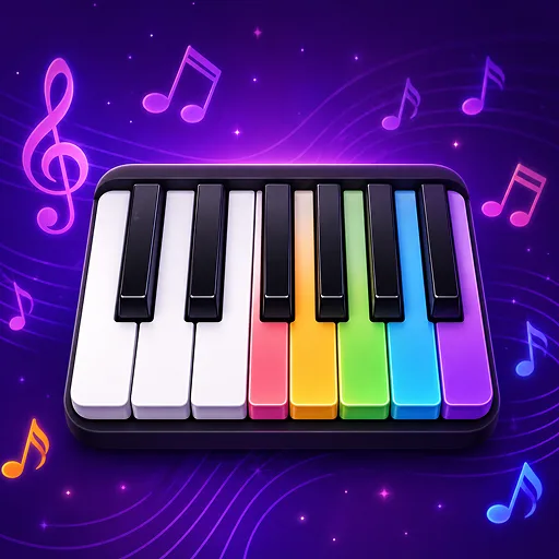Piano Keyboard Android app icon
