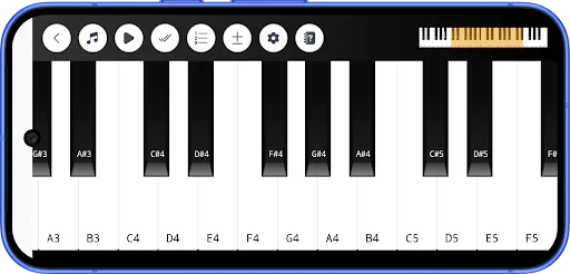 Piano Keyboard Android app screenshot 4
