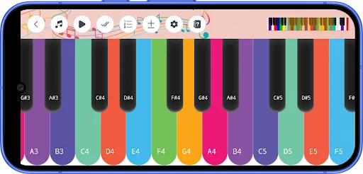 Piano Keyboard Android app screenshot 6