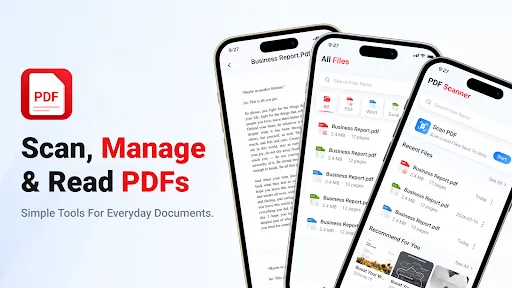 PDF Scanner: Documents & Files Android app screenshot 1