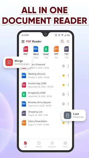 PDF Editor - Document Viewer Android app screenshot 1