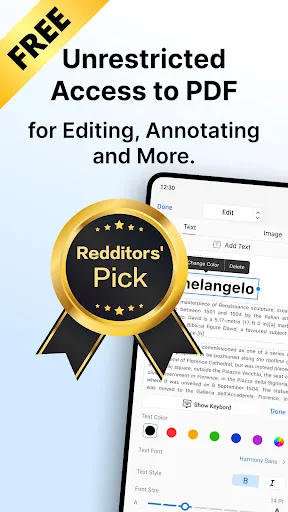 PDFgear: PDF Editor & Reader Android app screenshot 1