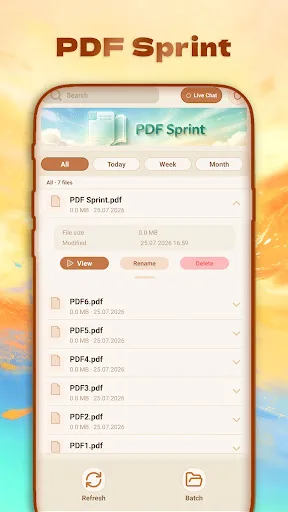 PDF Sprint Android app screenshot 1