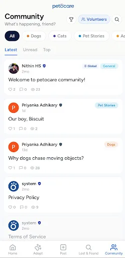 petocare Android app screenshot 5