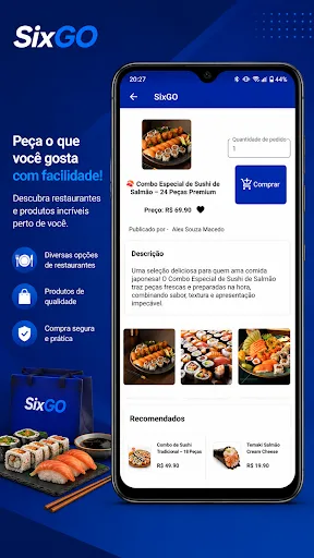SixGo Android app screenshot 2