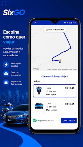 SixGo Android app screenshot 3