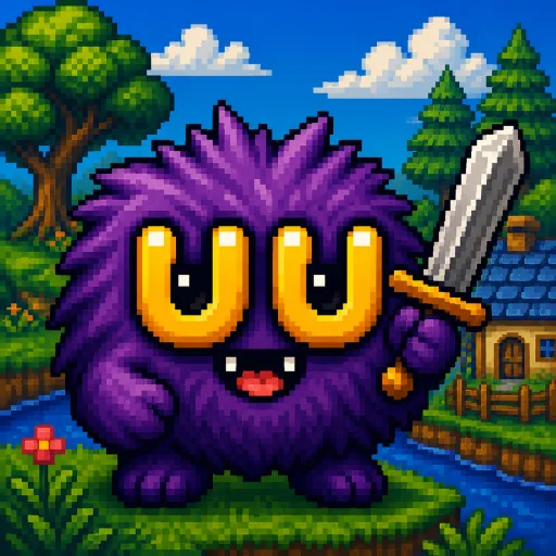 Petzuu: Pixel Sandbox RPG Android app icon