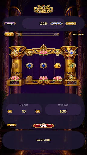 Pharaoh's Gold Slots Android app screenshot 2