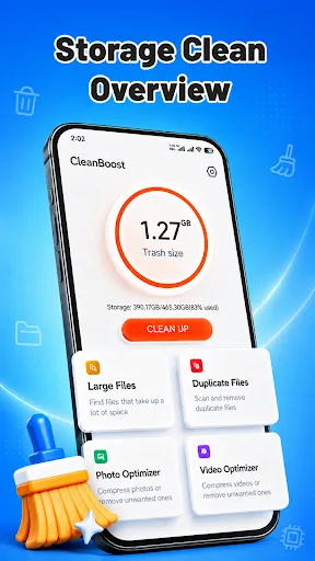 CleanSpark - Phone Cleaner Android app screenshot 1