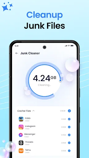 Phone Cleaner AI & Antivirus Android app screenshot 2