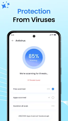 Phone Cleaner AI & Antivirus Android app screenshot 3