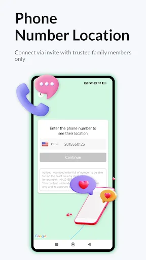 Phone Track-GPS Number Locate Android app screenshot 5