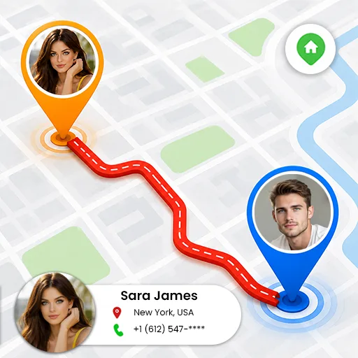 Family Locator: Phone Location Android app icon