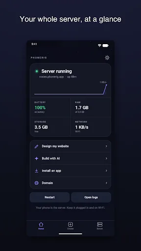 PhoneRig Android app screenshot 1