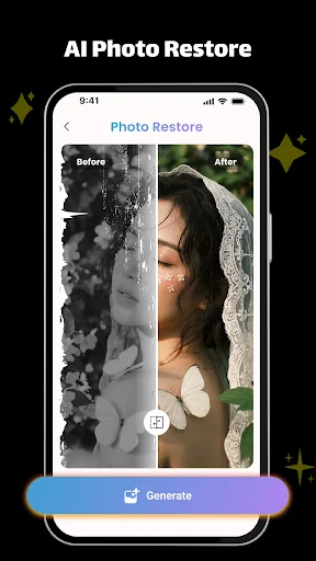 Image Fixer - AI Photo Restore Android app screenshot 1
