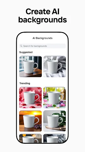 Photoroom: AI Photo Editor Android app screenshot 1