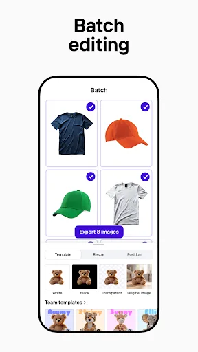 Photoroom: AI Photo Editor Android app screenshot 3